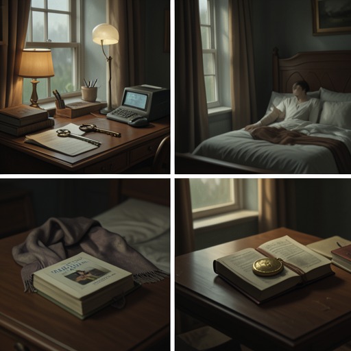 Objects That Hold a Life from "Midwinter Break". This flow follows the novel’s recurring objects as carriers of memory, care, shame, and hopes for a future.