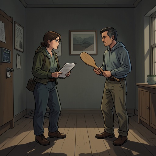 The Couple’s Quiet Negotiations from "Midwinter Break". This flow traces the recurring negotiations through which Gerry and Stella manage space, dependence, and responsibility on their trip.