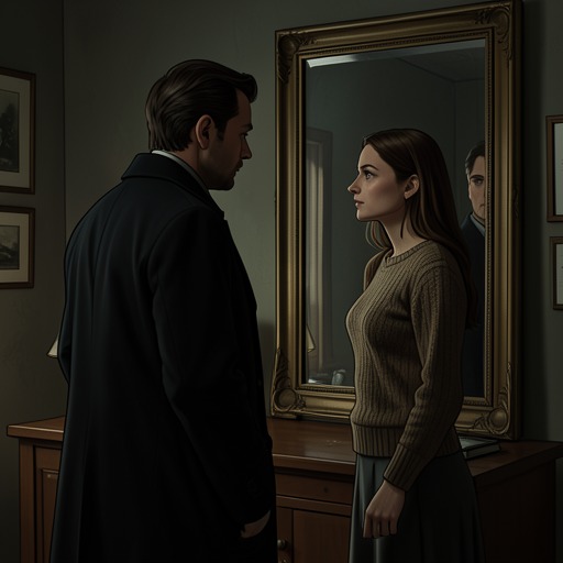 The Problem of Seeing Clearly from "Midwinter Break". This flow traces how literal sight, memory, and interpretation shape the novel’s conflicts and moments of recognition.