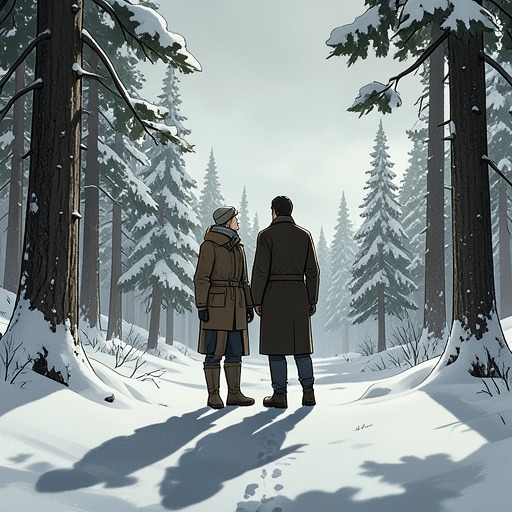 The Journey’s Unfinished Ending from "Midwinter Break". This flow traces the novel’s final shift from a holiday that seemed to promise escape to an uncertain but shared beginning.
