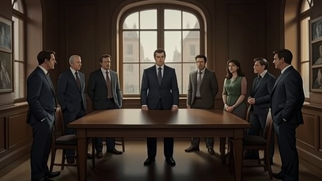 No Seating Plan from "A Gentleman in Moscow". An Empty Diagram The Assignment Count Alexander Ilyich Rostov prepares the room for a dinner of the Presidium and Council of Ministers.