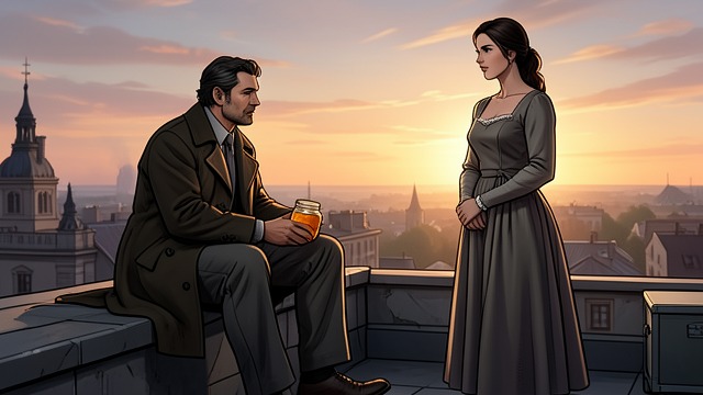 The Honey of Nizhny Novgorod from "A Gentleman in Moscow". A Taste of the Past Abram’s Gift On the roof of The Metropol, Abram shares bread and honey with the Count.
