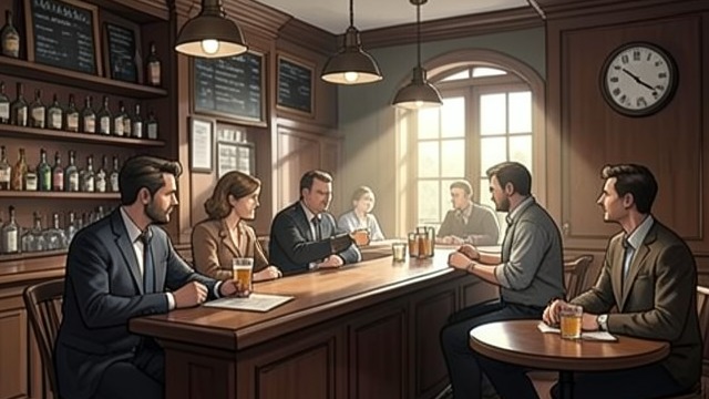 A Quiet Chapel from "A Gentleman in Moscow". The Bar After Revolution A Changed Room The Shalyapin Bar, once lively, becomes a quieter place for reflection as Moscow’s social world contracts.
