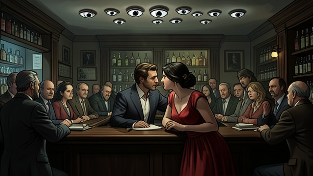 The Hotel Is Watched from "A Gentleman in Moscow". Observation as Policy The Hostesses’ Reports The Shalyapin’s hostesses are required to report what they hear from foreign correspondents.