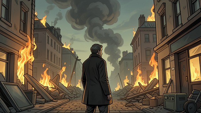 A Nation That Burns Its Work from "A Gentleman in Moscow". Destruction as History Moscow in Flames Mikhail Fyodorovich Mindich later describes the burning of Moscow as a pattern in which Russians destroy what they have…