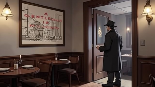 A Room Made by Its People from "A Gentleman in Moscow". The Piazza’s Human Architecture A Drawing of the Restaurant An architect sketches the Piazza and argues that a photograph captures its condition, while the…