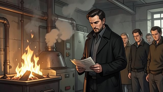 The Count Burns the Files from "A Gentleman in Moscow". A Countermeasure Documents Destroyed After taking the Bishop’s keys, Count Alexander Ilyich Rostov burns files about his friends in the boiler room.
