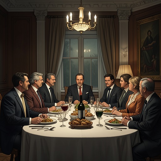 The Count’s Political Literacy from "A Gentleman in Moscow". This thread follows Count Alexander Ilyich Rostov’s ability to read political power through manners, seating, food, and small social gestures.