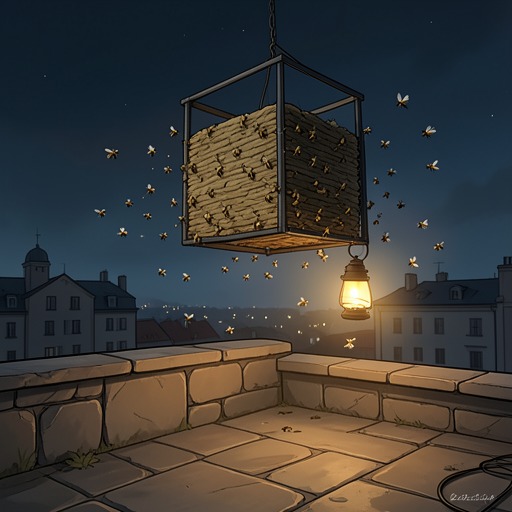 The Roof and the Bees from "A Gentleman in Moscow". This thread follows the rooftop bees as a recurring image of labor, memory, and the unexpected return of hope.