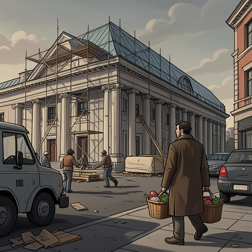 Moscow’s Power and the Ordinary Citizen from "A Gentleman in Moscow". This thread follows the tension between state spectacles of progress and the effects of political decisions on everyday life.
