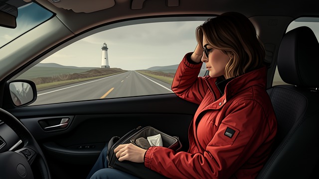 The Road to Montauk from "The Negotiation". Leaving to Think Departure Emily Wade rents a car and drives toward Montauk to spend time with Gregory Davis and his wife.