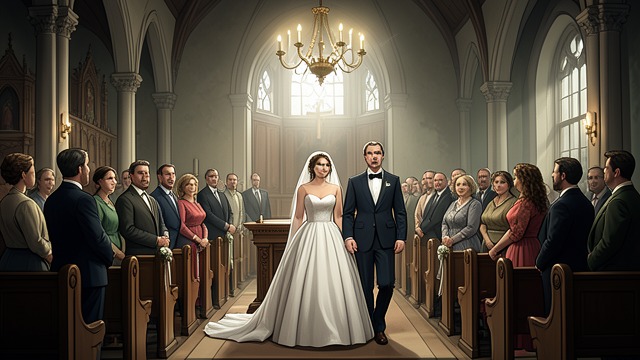 A Marriage Without Erasure from "The Negotiation". Shared Commitment Vows Emily Wade and Jackson Caine marry with their family and friends present.