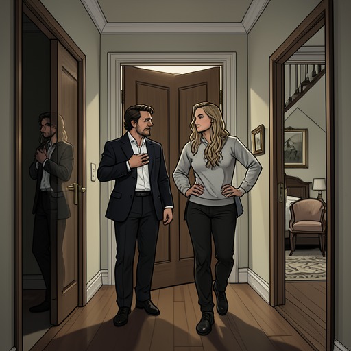From First Spark to Marriage from "The Negotiation". Emily Wade and Jackson Caine move from wary attraction through a restrictive arrangement, separation, reconciliation, and marriage.
