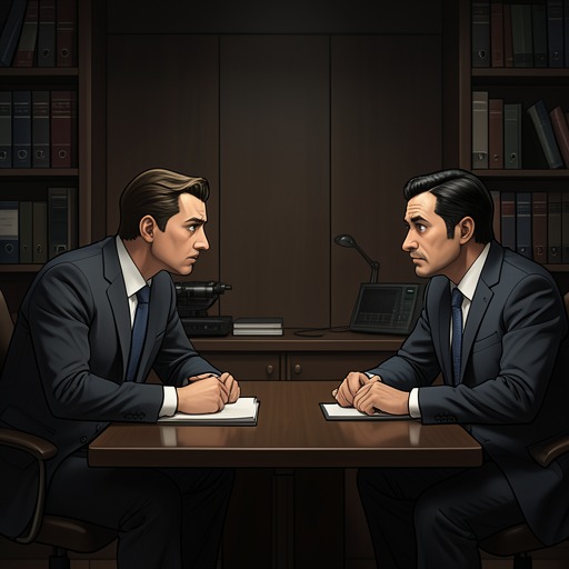Jackson and Samuel’s Friendship from "The Negotiation". Samuel offers Jackson Caine frank counsel as professional partnership and friendship expose Jackson’s resistance to emotional risk.