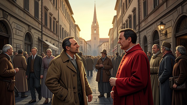 Journey to Rome from "The Decameron". Journey to Rome A test by observation Abraham travels to Rome despite Jehannot’s fears that the clergy’s behavior will discredit the faith.
