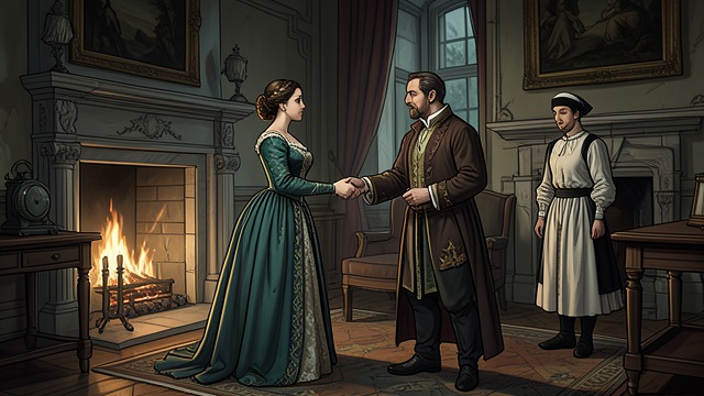 Reunion Under Protection from "The Decameron". Reunion Under Protection A safe meeting The lady of Campodifiore recognizes Agnolella and receives Pietro when he arrives.