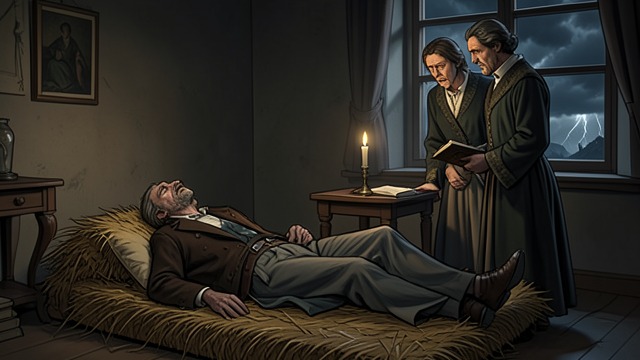 Illness in the Florentine House from "The Decameron". Illness in the Florentine House A host’s dilemma Ciappelletto falls mortally ill in the home of two Florentine moneylenders.