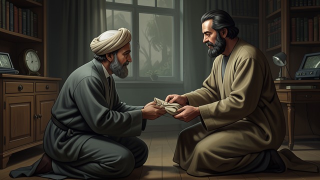 A Threat Becomes Trust from "The Decameron". A Threat Becomes Trust Saladin abandons coercion Recognizing the prudence of Melchizedek’s response, Saladin reveals his financial need rather than pursue his…