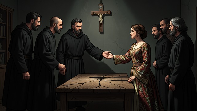 Corruption at Court from "The Decameron". Corruption at Court A disillusioning spectacle Abraham sees churchmen engaged in lust, greed, gluttony, and the buying and selling of religious offices and…