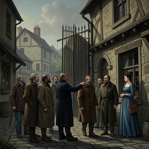 Lovers Tested by Family and Fortune from "The Decameron". This flow follows several relationships in which family authority or social rank threatens a couple before an ally or change of circumstance permits union.