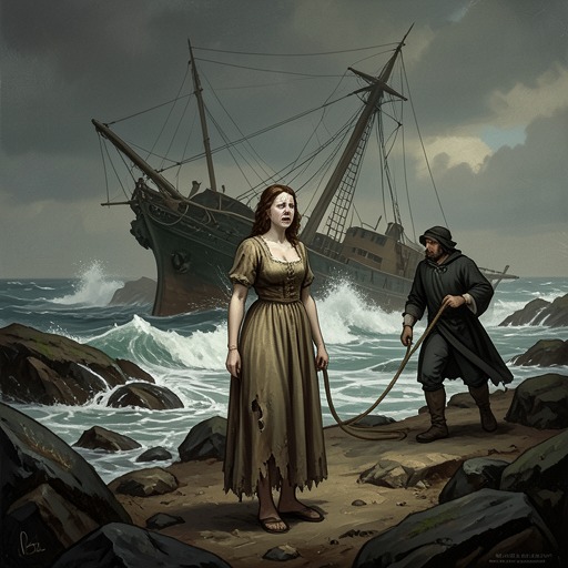 Alatiel’s Journey Through Repeated Captivity from "The Decameron". This flow traces how Alatiel passes through shipwreck, abduction, successive relationships, and eventual return to her father and intended marriage.