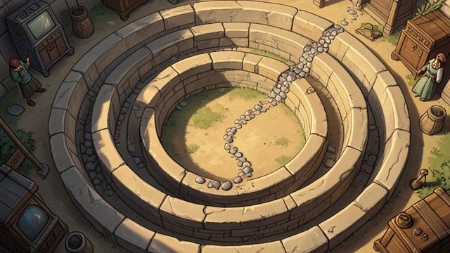 Reasoned Closure from "Elements". Reasoned Closure Completed Chain The work ends its selected course with a demonstration joining circular and proportional ideas.