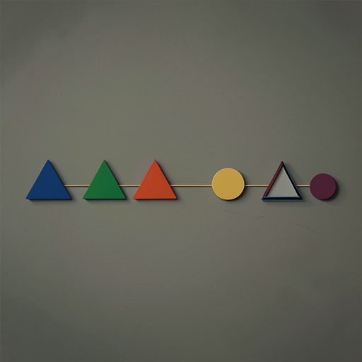 The Coloured Geometry System from "Elements". This flow traces Oliver Byrne's transformation of Euclidean proof into a visual language of coloured lines angles and figures.