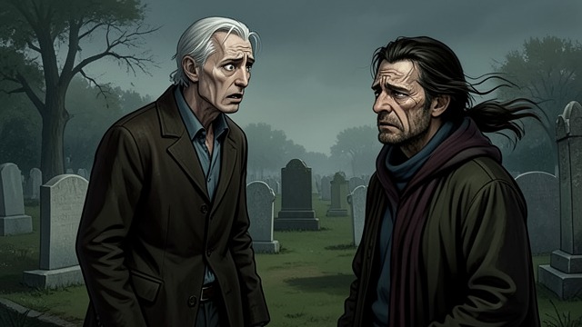 The Stranger’s Lesson from "The Beast in the Jungle". The Stranger’s Lesson A Face of Grief At the cemetery, Marcher sees a mourner whose face bears the unmistakable mark of profound loss.