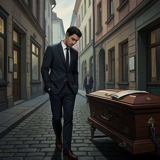 Marcher’s Bereavement from "The Beast in the Jungle". This flow follows Marcher’s changing experience of May’s death, from anticipated deprivation to a deeper recognition of what their relationship meant.