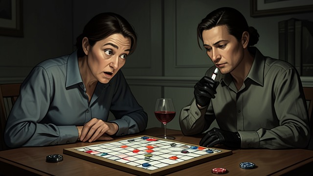 The First Kiss Bet from "Happiness for Beginners". The First Kiss Bet A game with stakes At Grandma GiGi’s home, Jake and Helen play Travel Scrabble and wager that the loser will help the winner with something.