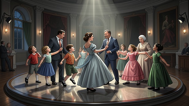 The Dance Floor from "Happiness for Beginners". The Dance Floor Taking the lead Helen steps onto the floor and recruits the young guests, teaching them simple dances with the confidence of an…