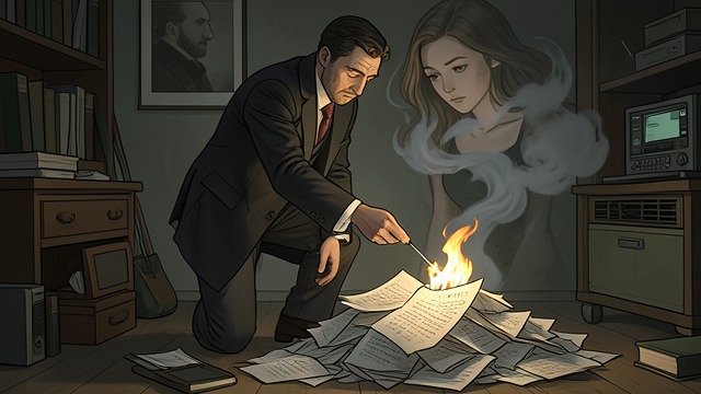 Burning the List from "Happiness for Beginners". Burning the List A rule enforced dramatically Beckett finds Helen’s goal list on the ground and treats it as litter.