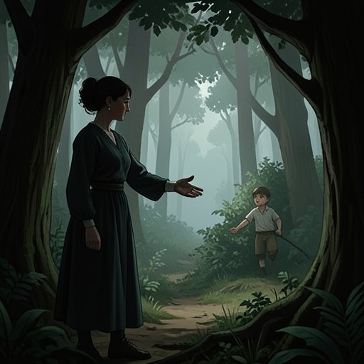 Helen and Her Lost Brother from "Happiness for Beginners". Helen’s bond with Nathan persists through guilt and memory until the wilderness lets her remember him with tenderness as well as pain.