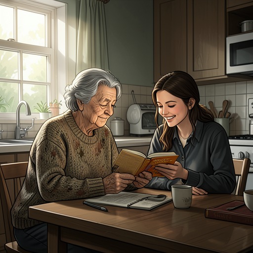 Helen and GiGi’s Steady Affection from "Happiness for Beginners". Grandma GiGi offers Helen humor, honest counsel, and the missing family history that helps Helen understand both her grief and her capacity to be loved.