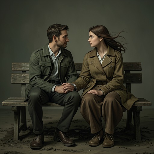 Jake and Helen’s Intimate Trust from "Happiness for Beginners". Physical attraction becomes a deeper bond as Jake cares for Helen, Helen supports Jake through fear, and both finally speak directly about love.