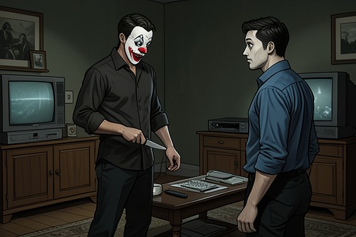 Tucker Lee’s killing from "Clown in a Cornfield". Tucker Lee’s killing turns a prankster’s confidence against him: after dismissing the figure as a joke, Tucker discovers that Frendo is armed and stronger than…