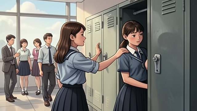 An Unexpected Welcome from "Clown in a Cornfield". An Unexpected Welcome Help at the locker Janet is not the first student Quinn meets, but the girl who helps her open a locker is Ginger.