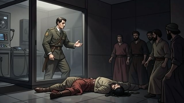 The Mask Comes Off from "Clown in a Cornfield". The Mask Comes Off Recognition through a window Cole notices blood seeping through Dunne’s uniform and realizes the sheriff is part of the attack.