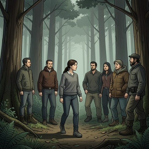 Quinn’s Survival and Agency from "Clown in a Cornfield". This flow follows Quinn Maybrook from protective withdrawal to decisive action and a difficult awareness of what survival has demanded.