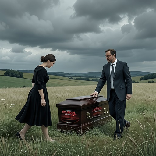 The Maybrook Bereavement from "Clown in a Cornfield". This flow traces how Samantha Maybrook’s death reshapes both her family’s choices and Quinn’s relationship with memory and survival.