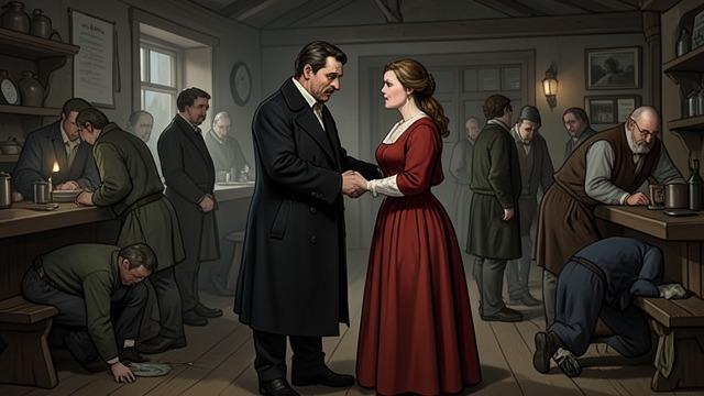The Night of Estrangement from "Der goldene Handschuh". The Night of Estrangement A moment of happiness At Jahnkes Ballhaus, WH 3 experiences intense happiness when Petra stands close and responds to his touch.