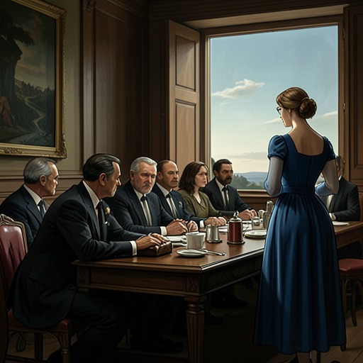 The von Dohren Family’s Failing Inheritance from "Der goldene Handschuh". This thread follows the von Dohren family’s damaged shipping fortunes, inherited guilt and resentment, and a public reconciliation that cannot repair the past.