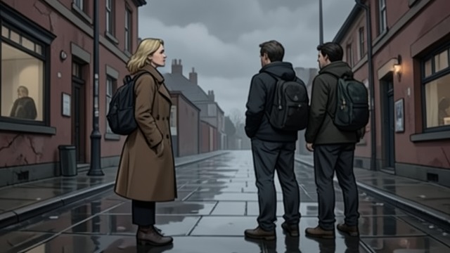 A Stranger Sees a Tramp from "The Salt Path". A Stranger Sees a Tramp Identity reduced to appearance A woman sees Ray on the pavement and assumes she is drunk, calling the couple tramps.