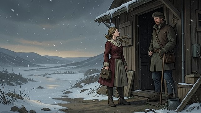 A Friend Offers a Shed from "The Salt Path". A Friend Offers a Shed Shelter competes with the coast Polly offers the couple a place to stay inland, giving them an alternative to winter camping.