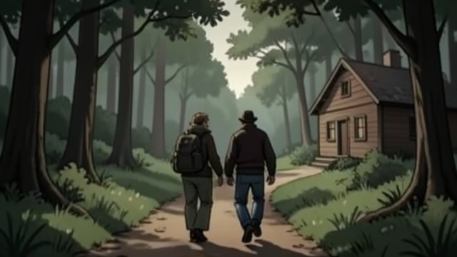 Walking into a New Address from "The Salt Path". Walking into a New Address A future without a map The couple complete their remaining walk toward Polruan, carrying the possibility of rent, study, and work.