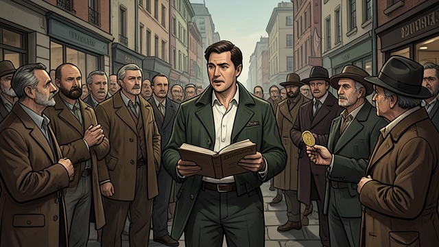 A Street Performance from "The Salt Path". A Street Performance A poem gathers listeners Moth reads Beowulf aloud to strangers, drawing an audience in a busy street.