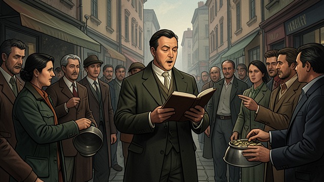 Beowulf in the Street from "The Salt Path". Beowulf in the Street A voice draws a crowd Moth begins reading Beowulf in a crowded street, drawing listeners and coins into the hat Ray carries.