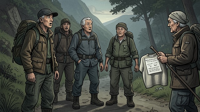 Old Backpackers, Unexpected Pride from "The Salt Path". Old Backpackers, Unexpected Pride A judgment turns around A group of fast walkers assumes Ray and Moth are daypackers, then learns that they have walked from…