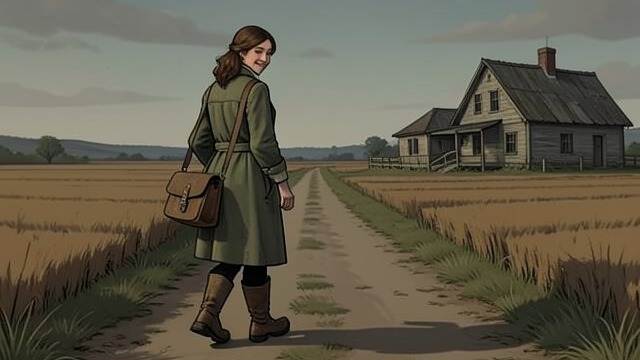 Leaving with Thanks from "The Salt Path". Leaving with Thanks Care and independence diverge Ray and Moth leave the farm with limited money, unsure where they will stay while waiting for student…