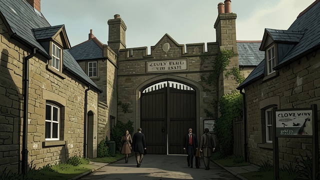 Clovelly’s Owned Village from "The Salt Path". Clovelly’s Owned Village A picturesque place with a gate Ray observes that Clovelly is controlled as an estate, with houses owned and rented by the estate…